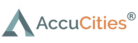 Accucities logo